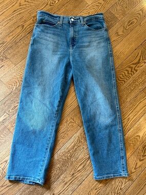 Signature by Levi Strauss Vintage High Rise Straight Jeans Womens Size 10